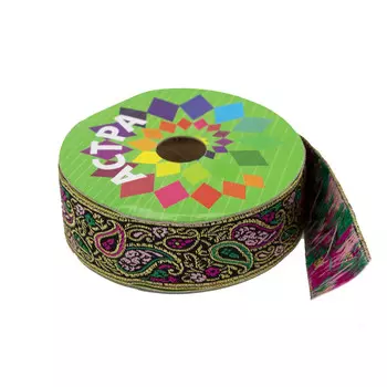 SR971 Тесьма жаккардовая, 30 мм*9 м, Astra&amp;Craft (С7)