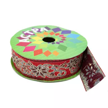 SR97 Тесьма жаккардовая, 40 мм*9 м, Astra&amp;Craft (25)