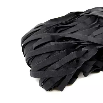 STB/16 эластичная отделочная лента 8мм*50м, черный