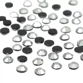 Стразы термоклеевые, 2,9мм, ss10, 6 гр, Cristyle (139 silver)