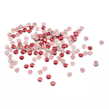 Стразы термоклеевые, 2мм, ss6, 150шт/упак (103 красный)