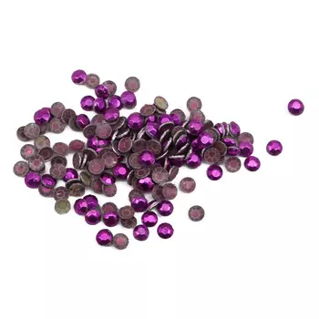 Стразы термоклеевые, 2мм, ss6, 150шт/упак (105 сиреневый)