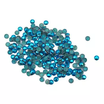 Стразы термоклеевые, 2мм, ss6, 150шт/упак (112 голубой)