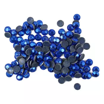 Стразы термоклеевые, 2мм, ss6, 150шт/упак (118 синий)