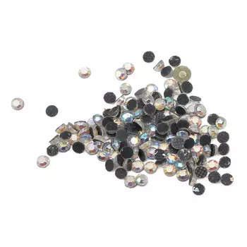 Стразы термоклеевые, 2мм, ss6, 150шт/упак (119AB голубой)