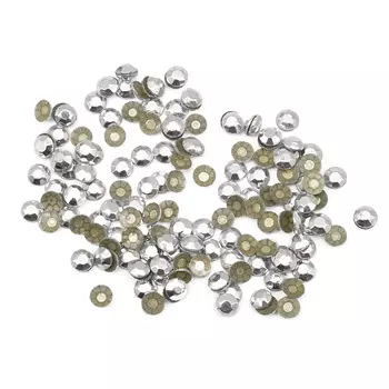 Стразы термоклеевые, 2мм, ss6, 150шт/упак (никель)