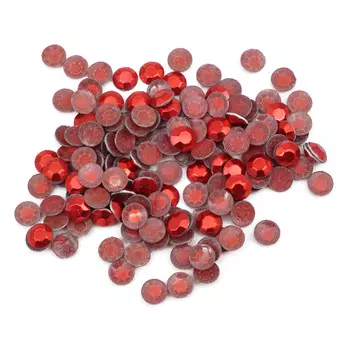 Стразы термоклеевые, 3мм, ss12, 150шт/упак (103 красный)