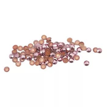 Стразы термоклеевые, 3мм, ss12, 150шт/упак (120 розовый)