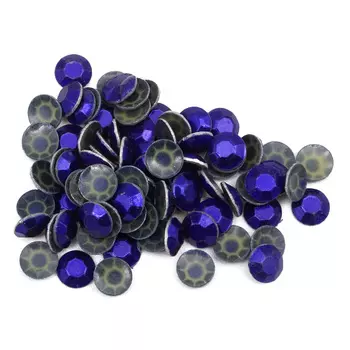 Стразы термоклеевые, 4мм, ss16, 100шт/упак (122 фиолетовый)