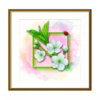 СВ4502 Набор для вышивания 'Фруктовый сад. Яблоня'25 x 25 см