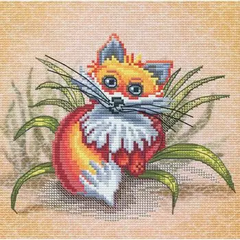 СВ5556 Набор для вышивания 'Рыжик' 18х18см