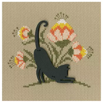 СВЕ9002 Набор для вышивания РТО 'Кошка'11*10см