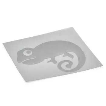 Светоотражающая наклейка на одежду 'Хамелеон' 6*6см