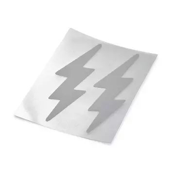 Светоотражающая наклейка на одежду 'Молния'