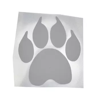 Светоотражающая наклейка на одежду 'След'