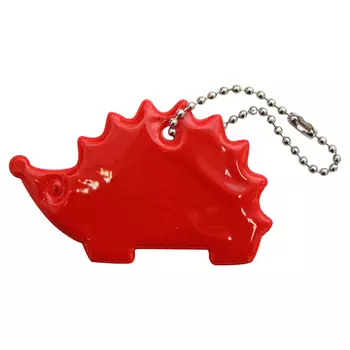 Светоотражающая подвеска 'Ежик', 7 см, упак./2 шт. (красный)