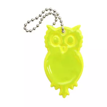 Светоотражающая подвеска 'Сова', 6 см, упак./2 шт. (желтый)