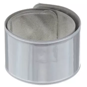 Светоотражающий браслет 3*30см (серебристый)