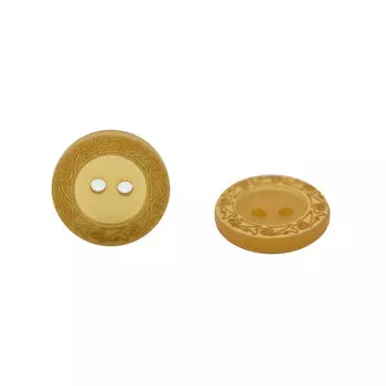 SZ8838 Пуговица 18мм 2пр. (412 горчичный)