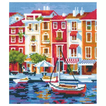 Т-10 Набор для вышивания 'Тихая гавань', 16*18 см
