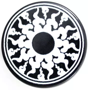 TA248 Пуговица 24L (15мм) (Black (черный))