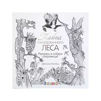 Тайна заколдованного леса. Раскрась и собери сокровища! Джессика Палмер
