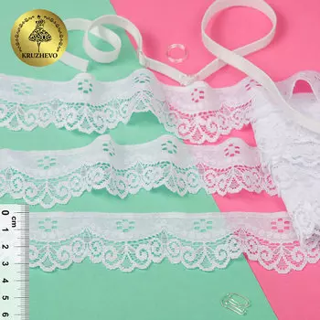 TBY.1809 Кружево-стрейч 35мм*50м (01 белый)