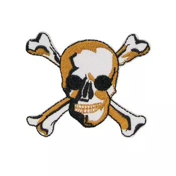 Термоаппликация 'Адамова голова', 6*5см, Hobby&amp;Pro