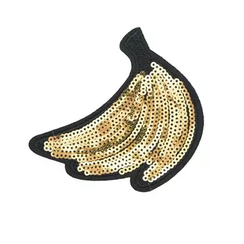 Термоаппликация 'Бананы', желтые, 7.5*9.5см, Hobby&amp;Pro