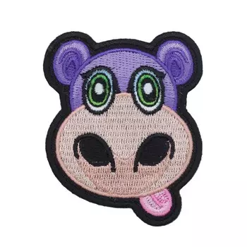 Термоаппликация 'Бегемотик' 7*5,5см Hobby&amp;Pro