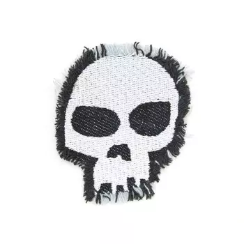 Термоаппликация 'Череп-призрак', 4.5*6см, Hobby&amp;Pro