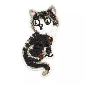 Термоаппликация 'Испуганный котенок', 9*5,5см, Hobby&amp;Pro
