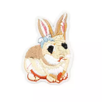 Термоаппликация 'Кролик', 6*4см, Hobby&amp;Pro