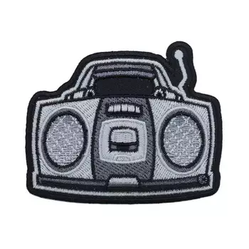 Термоаппликация 'Магнитофон' 6,5*7,5см Hobby&amp;Pro