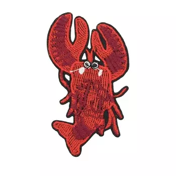 Термоаппликация 'Омар', красный, 8.8*6см, Hobby&amp;Pro