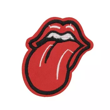 Термоаппликация 'Покажи язык', красная, 6*7.5см, Hobby&amp;Pro