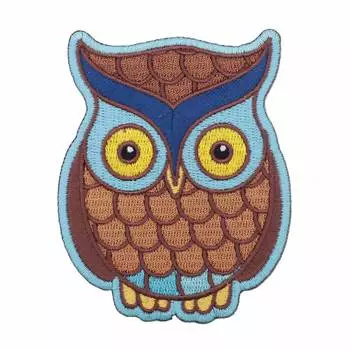 Термоаппликация 'Сова' 9*7см Hobby&amp;Pro