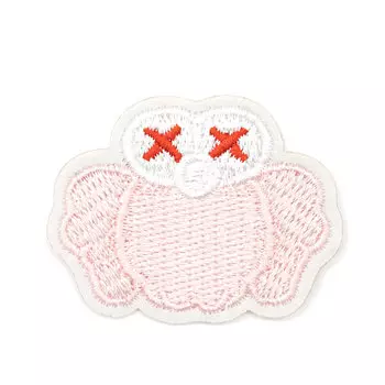 Термоаппликация 'Сова', розовая 4,4*3,3см, Hobby&amp;Pro