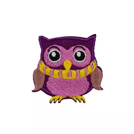 Термоаппликация 'Совенок фиолетовый' Hobby&amp;Pro