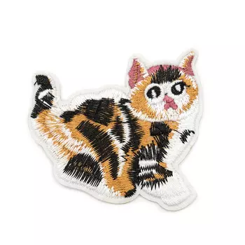Термоаппликация 'Трёхцветная кошка', 7,5*6,5см, Hobby&amp;Pro
