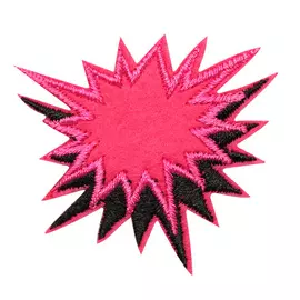 Термоаппликация 'Вау!', 4*4см