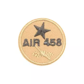 Термоаппликация 'Воздушные войска ', бежевый, 3*3см, Hobby&amp;Pro
