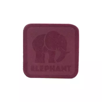 5003 Термоаппликация из замши Elephant 3,69*3,72см, 100% кожа (521 темно-сиреневый)