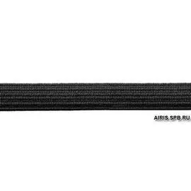 Тесьма эластичная, 7 мм (100 м), (продежка) черная (С1121/1)