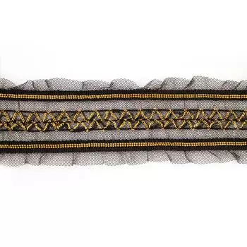 Тесьма CTZ9571 *4.57м (золото)