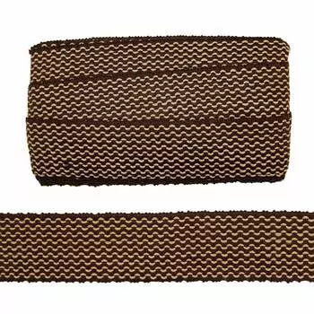 Тесьма АЙРИС, CYY3161 5см*9.14м (коричн, беж) (коричн/беж)