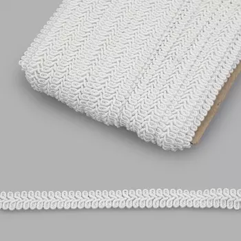 Тесьма отделочная 'Шанель' 13мм*25м (SR001 белый)