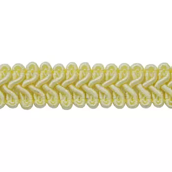 Тесьма отделочная 'Шанель' 13мм*25м (SR005 лимонный)