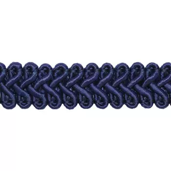 Тесьма отделочная 'Шанель' 13мм*25м (SR036 темно-синий)