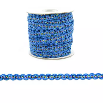 Тесьма отделочная TR122 7мм (3149 голубой)